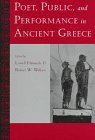 Poet, Public, and Performance in Ancient Greece,Used