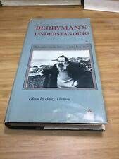 Berryman's Understanding: Reflections on the Poetry of John Berryman,Used