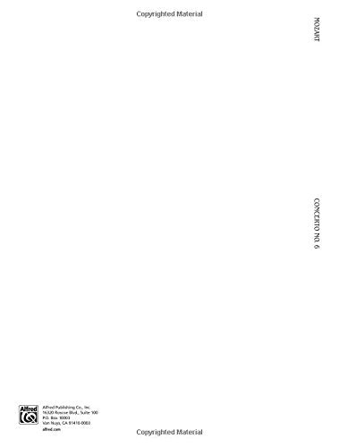 Violin Concerto No. 6, K. 268 (Kalmus Edition),Used