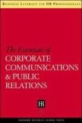 The Essentials of Corporate Communications and Public Relations (Business Literacy for HR Professionals),Used