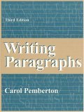 Writing Paragraphs (3rd Edition),Used