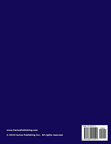 Reverse Graph Paper Notebook: 1 Inch (1 in) Squares; 8.5