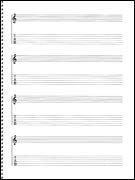 159. Spiral Book 4Stave/16 Chord Boxes (Guitar): Passantino Manuscript Paper (Passantino Music Papers)