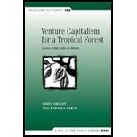 Venture Capitalism For A Tropical Forest: Cocoa In The Mata Atlantica December 2003 (Worldwatch Paper),Used