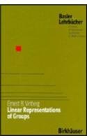 Linear Representations Of Groups (Basler Lehrbucher),Used