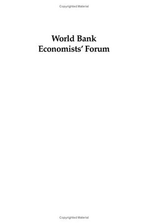 World Bank Economists' Forum (1),Used