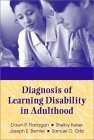 Diagnosis of Learning Disability in Adulthood,Used