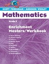 Scott ForesmanAddison Wesley Mathematics: Enrichment Masters Workbook Grade 3,Used