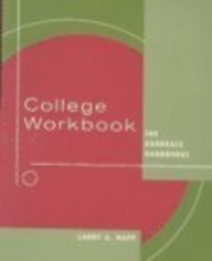 College Workbook for The Harbrace Handbooks,Used