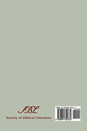 Late Israelite Prophecy: Studies in DeuteroProphetic Literature and in Chronicles (Monograph Series  Society of Biblical Liter,Used