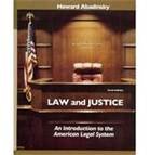 Law and Justice: An Introduction to the American Legal System,Used