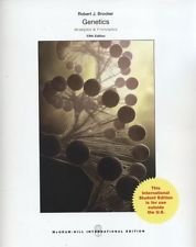 Genetics Analysis and Principles,Used