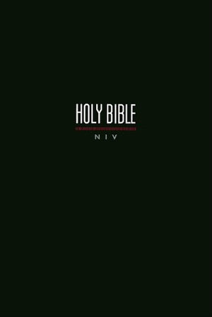 Holy Bible: New International Version, Black,New