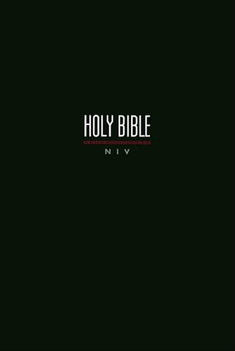 Holy Bible: New International Version, Black,New