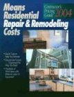 Means Residential Repair & Remodeling Costs : Contractor's Pricing Guide 2004,Used