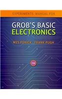 Grob'S Basic Electronics Experiments Manual,Used