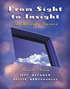 From Sight to Insight: The Writing Process (with InfoTrac),Used