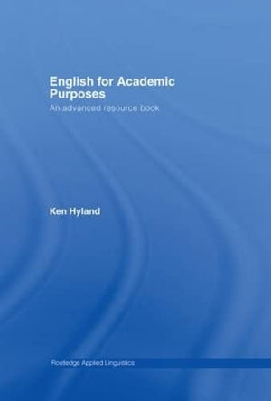 English For Academic Purposes: An Advanced Resource Book (Routledge Applied Linguistics),Used