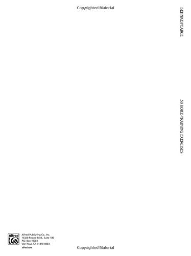 Thirty VoiceTraining Exercises: Soprano (Kalmus Edition),Used