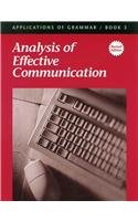 Analysis Of Effective Communication (Applications of Grammar, Book 3),Used