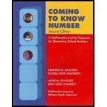 Coming to Know Number: A Mathematics Activity Resource for Elementary School Teachers,Used