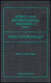 Direct Solar Energy (ENERGY AND ENVIRONMENTAL PROGRESSI),Used