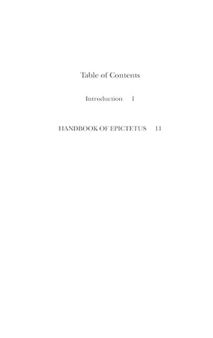 The Handbook (The Encheiridion) (Hackett Classics),New