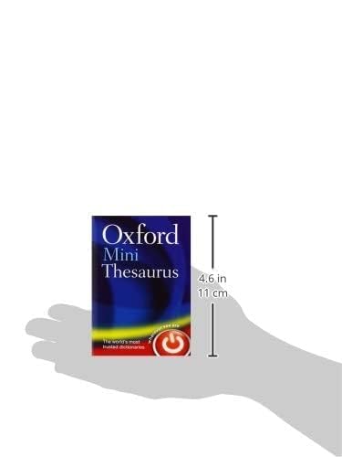 Oxford Mini Thesaurus,Used