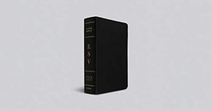 Esv Study Bible (Genuine Leather, Black)