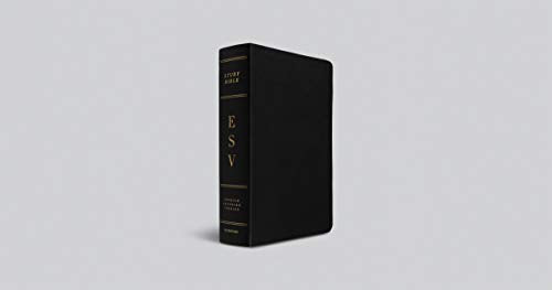Esv Study Bible (Genuine Leather, Black)