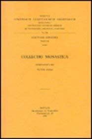 Collectio Monastica. Aeth. 46. (Corpus Scriptorum Christianorum Orientalium)