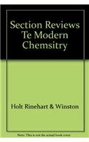 Modern Chemistry Section Reviews Teacher Edition,Used