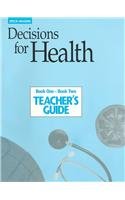 Decisions For Health: Answer Key For Book 1 And 2 (Decisions For Healthabe),Used