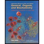 Laboratory Manual for General, Organic, and Biochemistry,Used