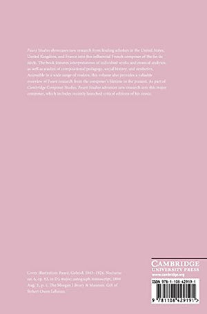 Faur Studies (Cambridge Composer Studies),Used
