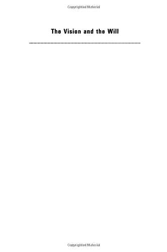 The Vision And The Will: A History Of The National Association Of Temple Educators, 19542004,Used