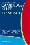 Dictionnaire Cambridge Klett Compact Franaisanglais/Englishfrench (French And English Edition)