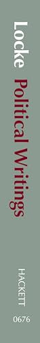 Locke: Political Writings (Hackett Classics),Used