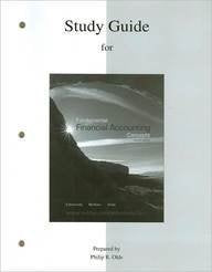 Study Guide to accompany Fundamental Financial Accounting Concepts,Used