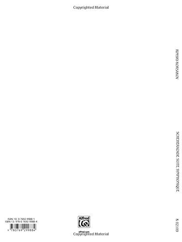 Scheherazade (Suite Symphonique, Op. 35) (Kalmus Edition),Used