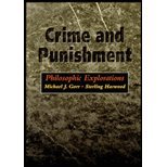 Crime and Punishment: Philosophic Explorations,Used