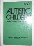 Autistic Children: A Working Diary,Used