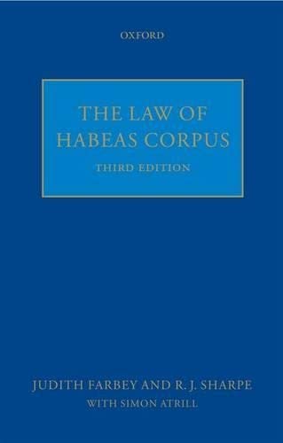 The Law of Habeas Corpus,Used