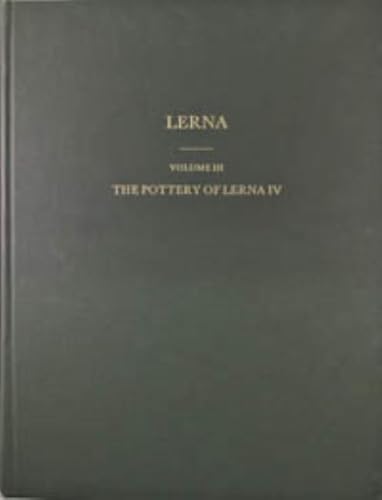 The Pottery Of Lerna Iv,Used
