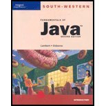 Fundamentals of Java: Comprehensive Course,Used