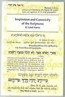 Inspiration and Canonicity of the Scriptures,Used