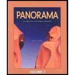 Panorama 3/E Student Edition W/Supersite Passcode Volume 2 (Lessons 815),Used