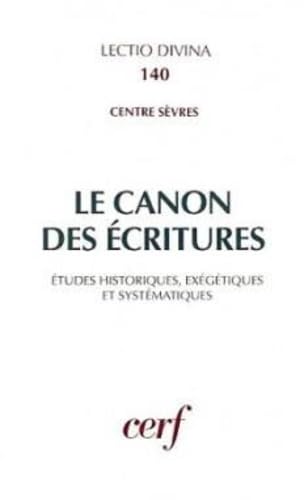 Le Canon des Ecritures,Used