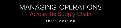 Managing Operations Across the Supply Chain,Used