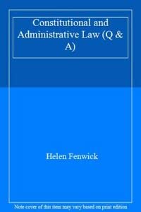 Constitutional and Administrative Law (Q & A),Used